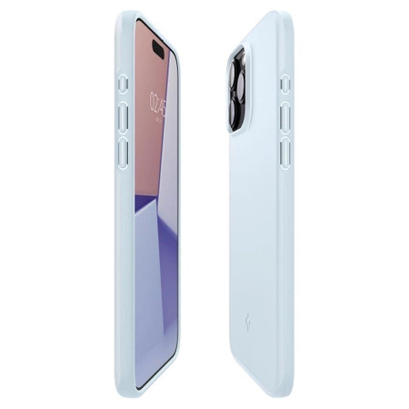 Spigen Thin Fit, stumm blau – iPhone 15 Pro