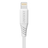 Dudao przewód kabel USB / Lightning 5A 1m biały (L2L 1m white)