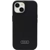 Audi Silicone Case for iPhone 15 Plus - black