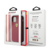 Ferrari FESPEHCP12SRE iPhone 12 mini  5,4" czerwony/red hardcase On Track Perforated