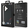 BMW M Carbon Tricolor Line MagSafe iPhone 16 Case - Black