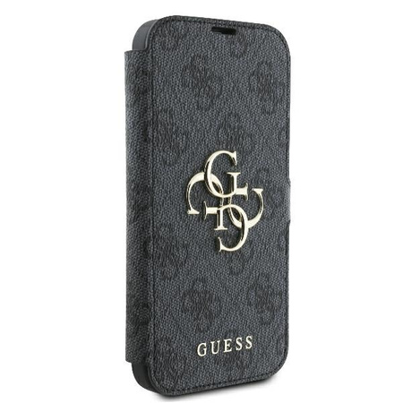 Guess GUBKP16X4GMGGR iPhone 16 Pro Max 6.9" czarny/black book 4G Metal Logo