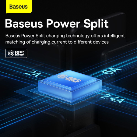 Baseus Flash Series II kabel USB - USB Typ C / Lightning / micro USB 100 W 1,2 m czarny (CASS030001)