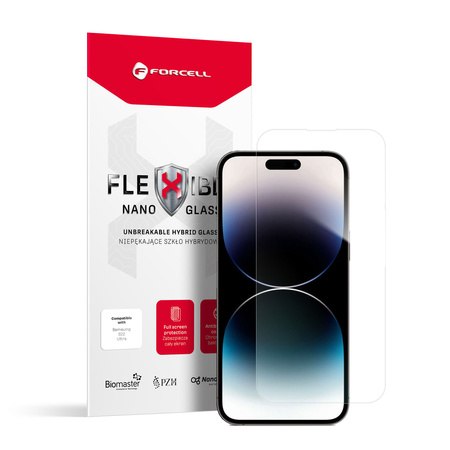 Forcell Flexible Nano Glass - szkło hybrydowe do iPhone 14 Pro Max