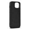 iCarer Leather Oil Wax case covered with natural leather for iPhone 14 Plus black (WMI14220719-BK)