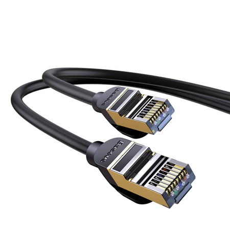 Baseus Speed Seven Fast RJ45 10Gbps Netzwerkkabel 2m Schwarz (WKJS010301)