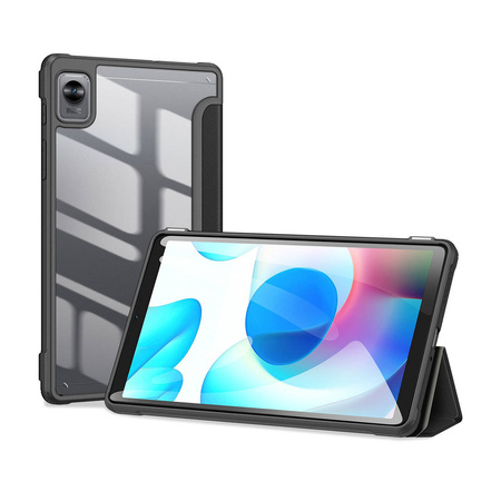 Dux Ducis Toby Armored Flip Smart Case für Realme Pad Mini mit Stifthalter Schwarz