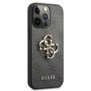 Oryginalne Etui IPHONE 13 PRO MAX 6,7" Guess Hardcase 4G Big Metal Logo GUHCP13X4GMGGR szare