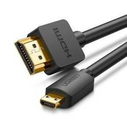 UGREEN HD127 Micro HDMI - HDMI Cable 4K 3D 3m (black)