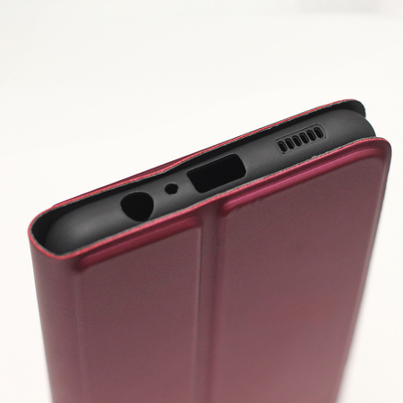 Etui Smart Soft do Xiaomi Redmi 13C 5G burgundowe