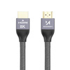 Wozinsky kabel HDMI 2.1 8K 60 Hz 48 Gbps / 4K 120 Hz / 2K 144 Hz 3m srebrny (WHDMI-30)