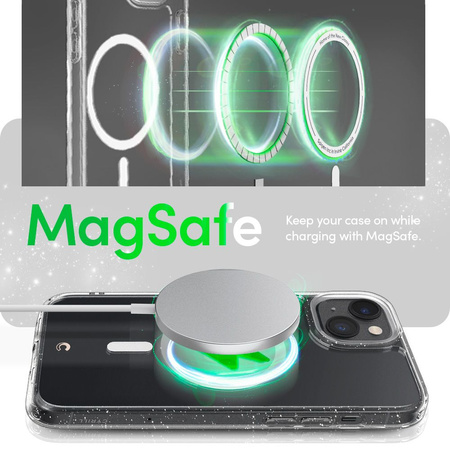 Spigen CYRILL SHINE MAG MAGSAFE IPHONE 14 PLUS GLITTER KLAR