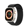 Sport Buckle Strap for Apple Watch 8/7/6/SE/5/4/3/2/1 (41, 40, 38mm) Dux Ducis Strap GS Version - Black