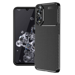 Case OPPO A58 5G Armored Shockproof Nexeri Carbon Fiber black