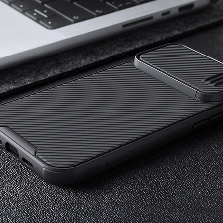 Nillkin CamShield S Case für iPhone 14 Pro Max gepanzerte Abdeckung Kameraabdeckung grün