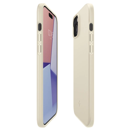 Spigen Thin Fit case for iPhone 15 Plus - beige