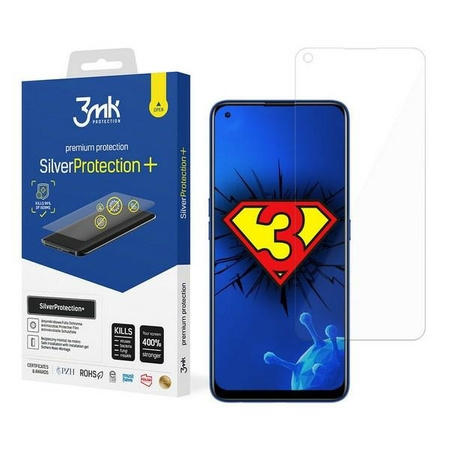 3MK Silver Protect+ Realme 7 Folia Antymikrobowa montowana na mokro