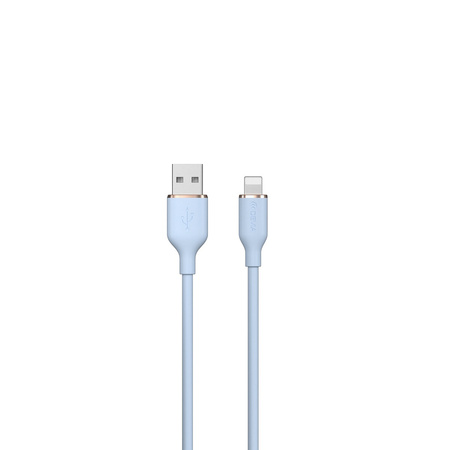 Devia kabel Jelly USB - Lightning 1,2 m 2,4A niebieski