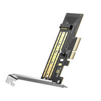 Ugreen karta rozszerzeń adapter PCIe 3.0 x4 do dysku M.2 NVMe czarna (CM302)