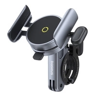 Baseus PrimeTrip magnetic phone holder for bicycle / scooter / scooter - black