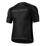 Rockbros 15120002005 Kurzarm-XXL-Radtrikot – Schwarz