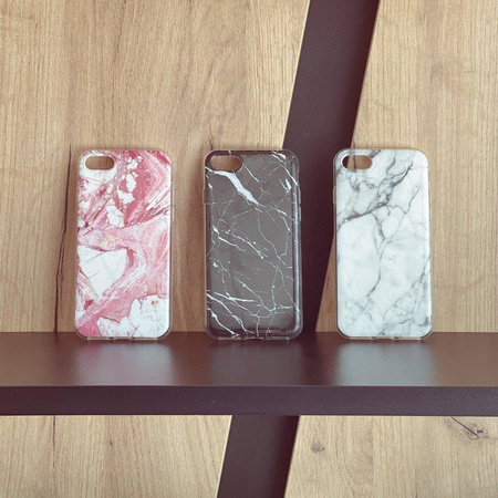 Wozinsky Marble żelowe etui pokrowiec marmur Xiaomi Mi 11i / Poco F3 czarny