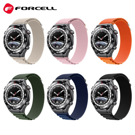 FORCELL F-DESIGN FS05 pasek / opaska do Samsung Watch 20mm piaskowy