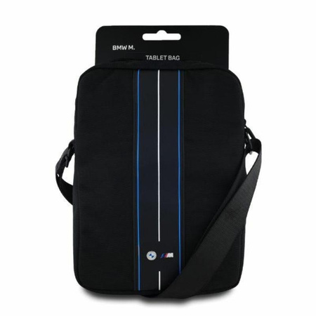 BMW Nylon Blue Stripe - Torba na tablet 8" (czarny)