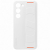 Samsung Silicone Grip Cover Case for Samsung Galaxy S23 silicone case with wrist strap white (EF-GS911TWEGWW)