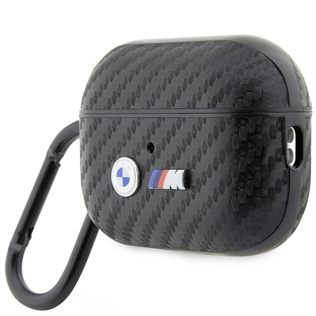 BMW BMAP2WMPUCA2 AirPods Pro 2 gen cover black/black Carbon Double Metal Logo