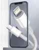 Baseus kabel USB Typ C - Lightning szybkie ładowanie Power Delivery 20 W 1 m czarny (CATLGD-01)