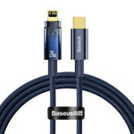 Baseus Explorer Series kabel przewód USB Typ C – Lightning 20W 1m niebieski (CATS000003)