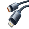 Baseus Crystal Shine Series Fast Charging Data Cable Type-C to iP 20W 1.2m Black