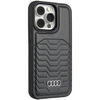 Audi Synthetic Leather MagSafe iPhone 15 Pro 6.1" czarny/black hardcase AU-TPUPCMIP15P-GT/D3-BK