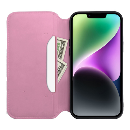 Kabura Dual Pocket do IPHONE 16 PLUS jasny różowy