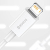 Baseus Superior kabel USB - Lightning 2,4A 2 m Biały (CALYS-C02)