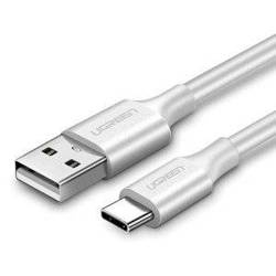 UGREEN USB cable to USB-C, QC3.0, 1.5m (white)