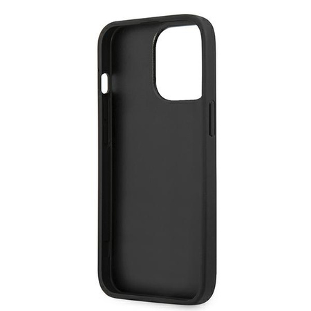 Oryginalne Etui IPHONE 13 PRO / 13 6,1" Guess Hardcase 4G with Ring Stand GUHCP13L4GMRGR szare