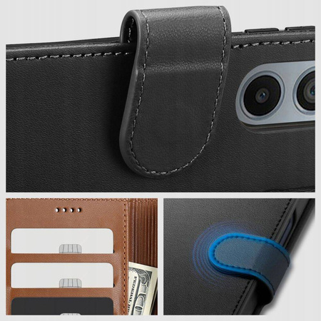 Schutzhülle XIAOMI REDMI 13C / POCO C65 Tech-Protect Wallet schwarz