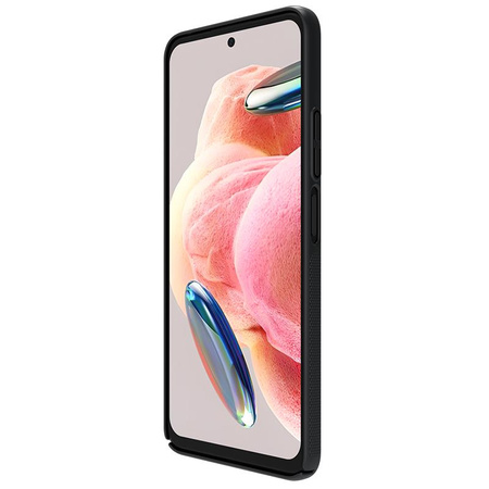 Gepanzertes Xiaomi Redmi Note 12-Gehäuse mit Kameraabdeckung Nillkin CamShield Case - schwarz