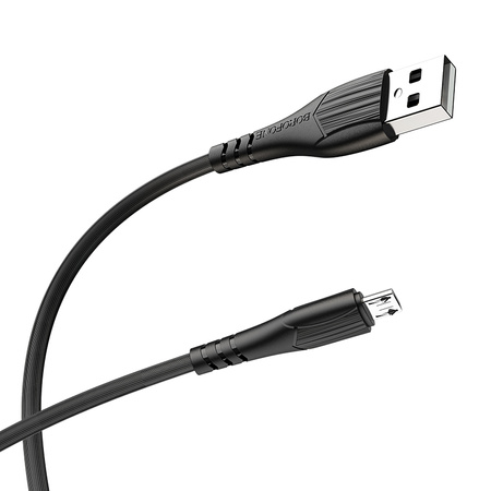 Borofone Kabel BX37 Wieldy - USB na Micro USB - 1 metr czarny