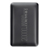 Bateria zewnętrzna (Powerbank) VEGER S20 - 20 000mAh LCD Quick Charge PD 22,5W czarny (W2053)