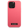 Karl Lagerfeld KLHCP13LSLMP1PI iPhone 13 Pro / 13 6.1 &quot;Hardcase fuchsia / fuchsia Silicone Plaque