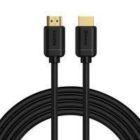 Baseus kabel przewód HDMI 2.0 4K 60 Hz 3D HDR 18 Gbps 3 m czarny (CAKGQ-C01)