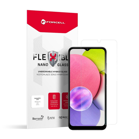 Forcell Flexible Nano Glass - szkło hybrydowe do Samsung Galaxy A03s