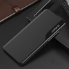 Eco Leather View Case elegante Hülle mit Flipcover und Standfunktion für Samsung Galaxy S22+ (S22 Plus) schwarz