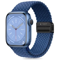 Pasek Tech-Protect Nylonmag do Apple Watch 4 / 5 / 6 / 7 / 8 / 9 / SE / Ultra 1 / 2 (42 / 44 / 45 / 49 mm) - niebieski