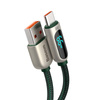 Baseus Display Cable USB to Type-C, 66W, 1m (green)