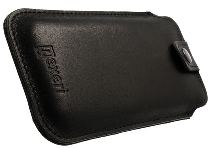 Etui Wsuwka IPHONE 6 / 7 / 8 / SE 2020 skórzana Nexeri Leather Pocket L czarne