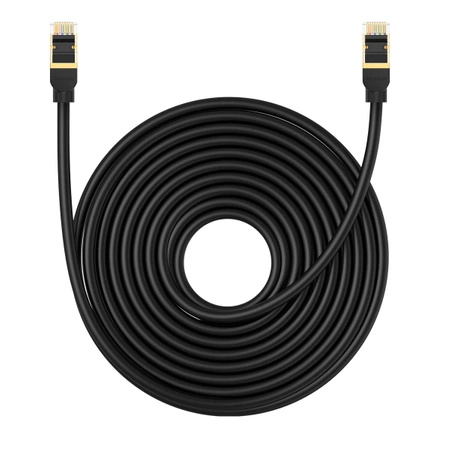 Baseus High Speed ​​Cat 8 40 Gb/s Ethernet cable 10 m - black